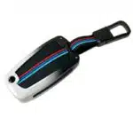 کاور سوییچ فلزی ساینا کوییک تاشو سفید مشکی طرح M