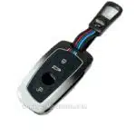 کاور سوییچ فلزی ساینا کوییک تاشو سفید مشکی طرح M