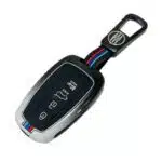 کاور سوییچ فلزی هیوندای سانتافه NEW سفید مشکی طرح M