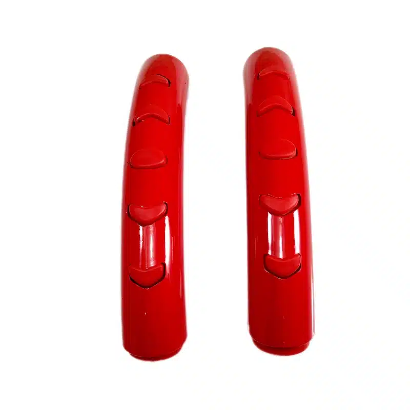 کاور فرمان خلبانی ۲ تیکه قرمز مدل تسلا-۲ کاور فرمان خلبانی ۲ تیکه قرمز مدل تسلا