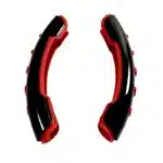 کاور فرمان خلبانی ۲ تیکه مشکی قرمز مدل تسلا