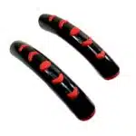 کاور فرمان خلبانی ۲ تیکه مشکی قرمز مدل تسلا