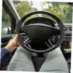 کاور فرمان خلبانی ۲ تیکه مشکی مدل تسلا