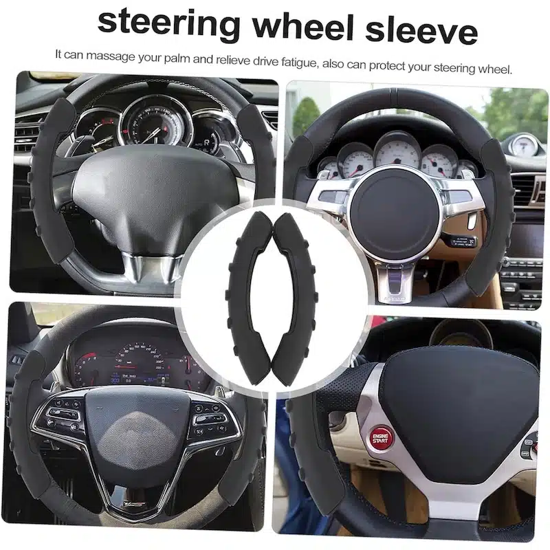 کاور فرمان خلبانی ۲ تیکه مشکی مدل تسلا-۳ کاور فرمان خلبانی ۲ تیکه مشکی مدل تسلا