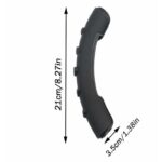 کاور فرمان خلبانی ۲ تیکه مشکی مدل تسلا