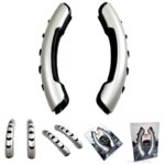 کاور فرمان خلبانی ۲ تیکه نقره ای مدل تسلا