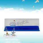 کشتی معلق دکوراتیو اورجینال آبی