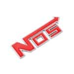 آرم فلزی NOS قرمز بسته ۲ عددی