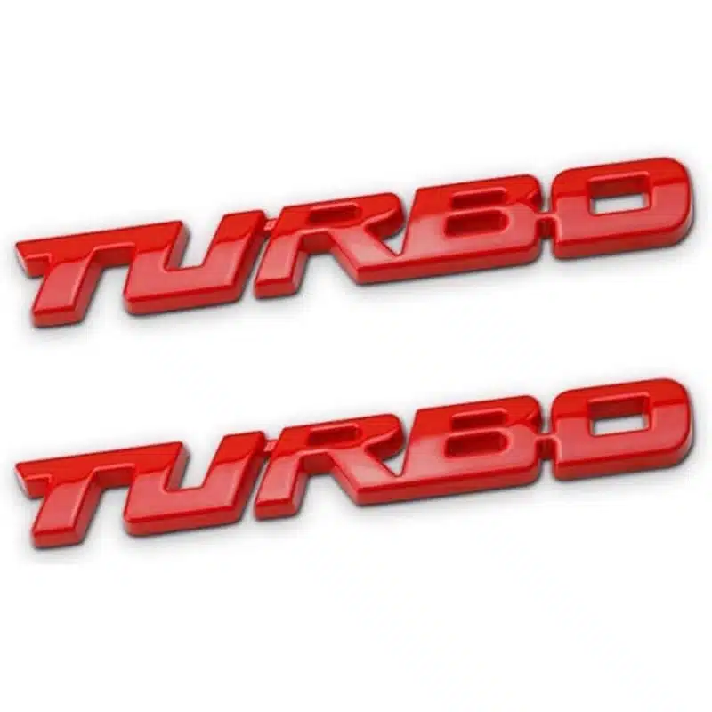 آرم فلزی توربو قرمز ۱۳ سانتی-۸ آرم فلزی توربو قرمز ۱۳ سانتی