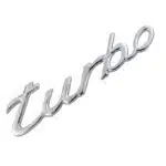 آرم فلزی توربو پورشه ۹۱۱ استیل