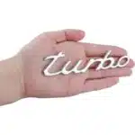 آرم فلزی توربو پورشه ۹۱۱ استیل