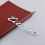 آرم فلزی توربو پورشه ۹۱۱ استیل