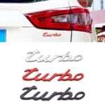 آرم فلزی توربو پورشه ۹۱۱ قرمز