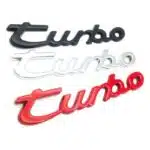 آرم فلزی توربو پورشه ۹۱۱ قرمز