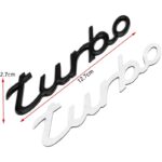 آرم فلزی توربو پورشه ۹۱۱ مشکی