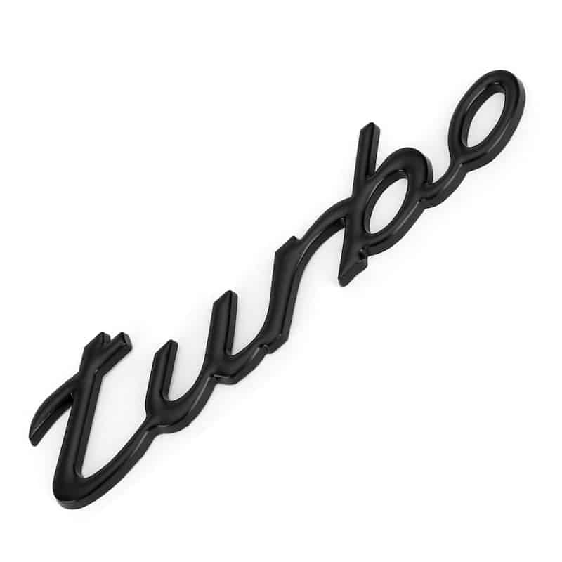 آرم فلزی توربو پورشه ۹۱۱ مشکی-۵ آرم فلزی توربو پورشه ۹۱۱ مشکی