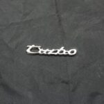 آرم فلزی روی گلگیر توربو استیل ۲ عددی