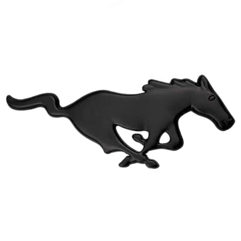 آرم فلزی فورد موستانگ بزرگ مشکی-۳ آرم فلزی فورد موستانگ بزرگ مشکی