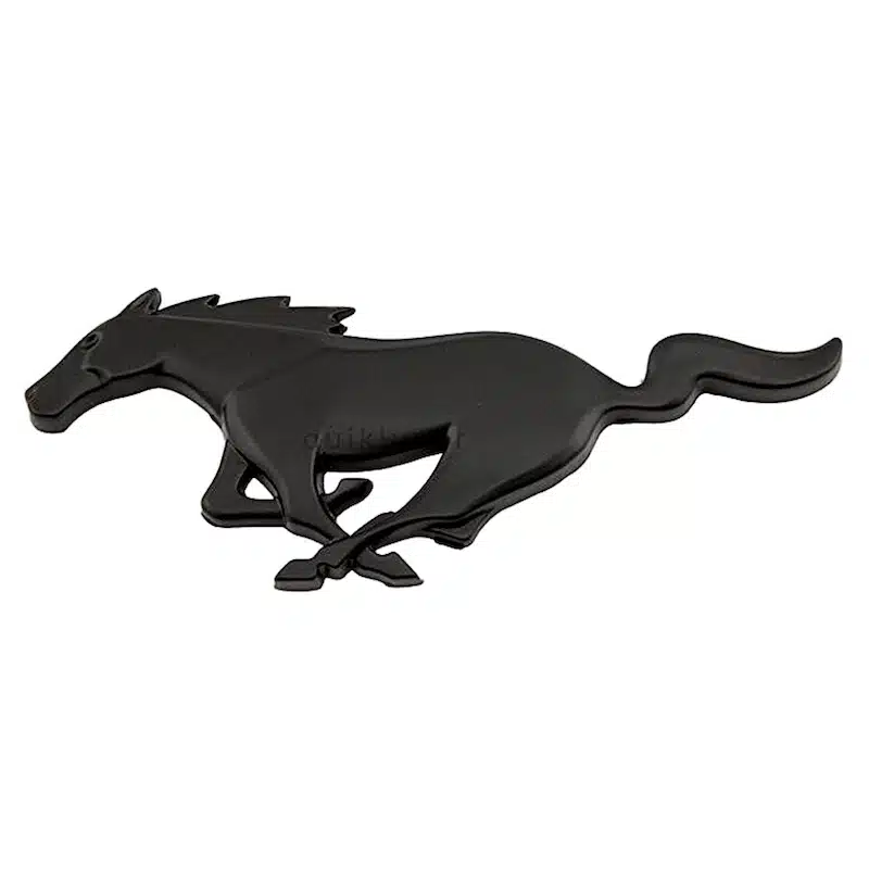 آرم فلزی فورد موستانگ بزرگ مشکی-۵ آرم فلزی فورد موستانگ بزرگ مشکی