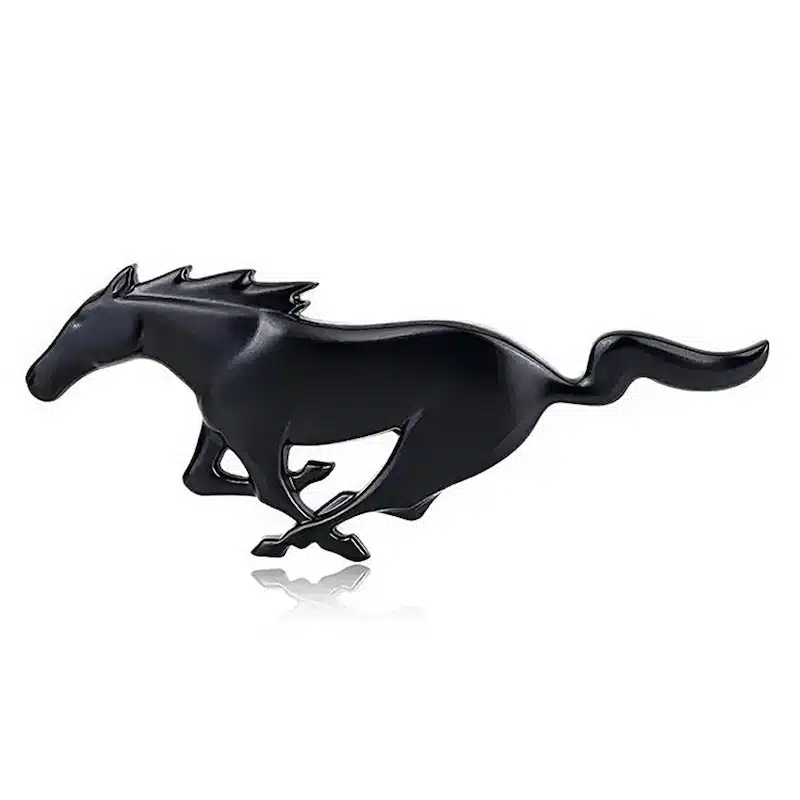 آرم فلزی فورد موستانگ بزرگ مشکی آرم فلزی فورد موستانگ بزرگ مشکی