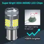 اس ام دی فن دار فندوقی ۳۶ تایی سفید تک کنتاکت سوپر لد ۵۰ وات