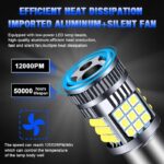 اس ام دی فن دار فندوقی ۳۶ تایی سفید تک کنتاکت سوپر لد ۵۰ وات