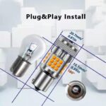 اس ام دی فن دار فندوقی ۳۶ تایی نارنجی سوپر لد ۵۰ وات