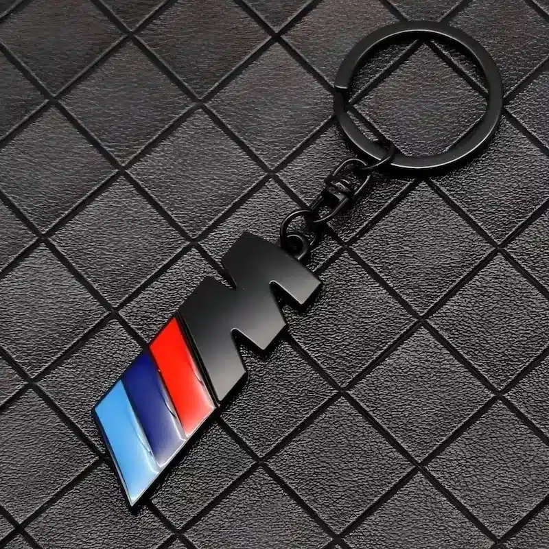 جاسوییچی سرکلیدی فلزی طرح M3 مشکی-۵ جاسوییچی سرکلیدی فلزی طرح M3 مشکی