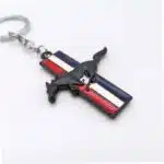 جاسوییچی سرکلیدی فلزی طرح موستانگ