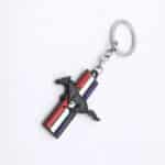 جاسوییچی سرکلیدی فلزی طرح موستانگ