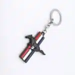 جاسوییچی سرکلیدی فلزی طرح موستانگ