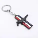 جاسوییچی سرکلیدی فلزی طرح موستانگ