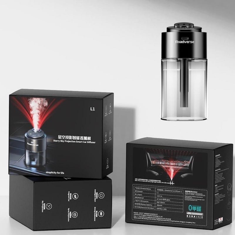 خوشبو کننده هوشمند رودورس L1 اورجینال Smart Car Diffuser Roadverse L1 300mL-۴ خوشبو کننده هوشمند رودورس L1 اورجینال Smart Car Diffuser Roadverse L1 300mL