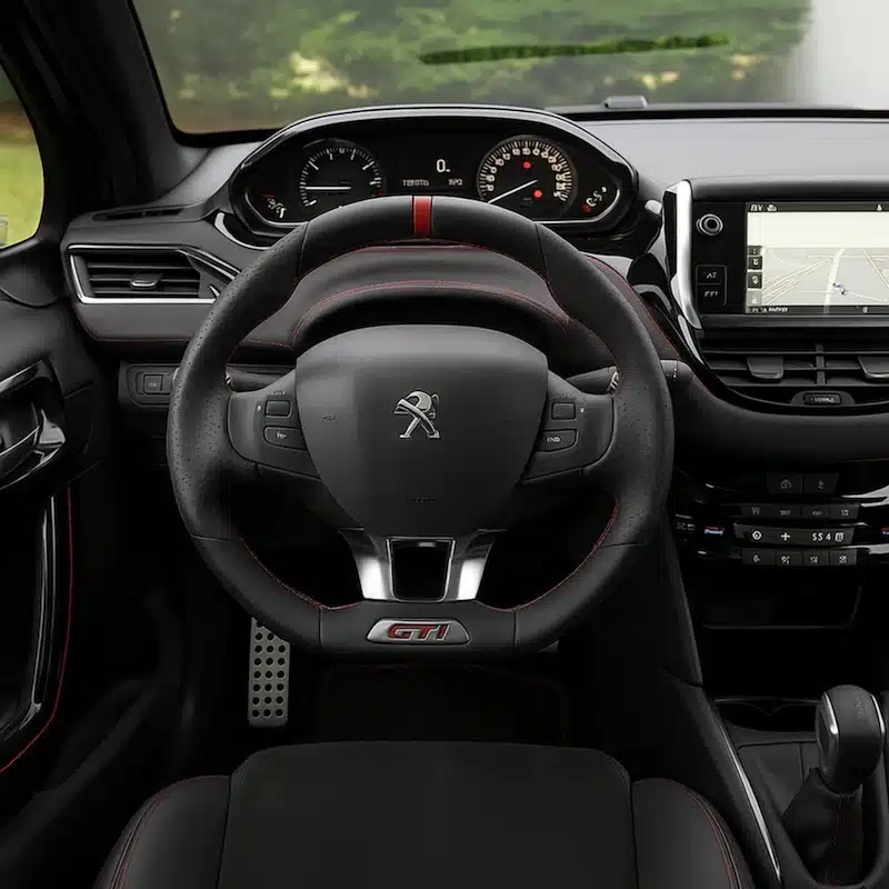 فرمان پژو ۲۰۸ GTi لوگو قرمز مناسب ۲۰۷ و ۲۰۶-۲ فرمان پژو ۲۰۸ GTi لوگو قرمز مناسب ۲۰۷ و ۲۰۶