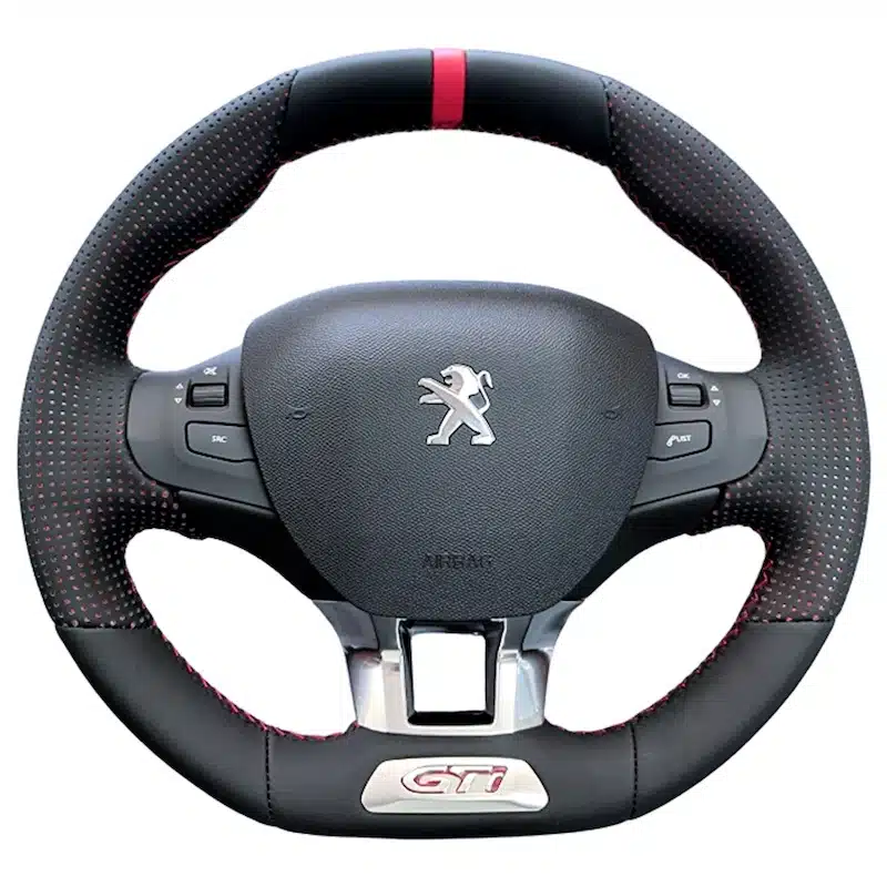 فرمان پژو ۲۰۸ GTi لوگو قرمز مناسب ۲۰۷ و ۲۰۶ فرمان پژو ۲۰۸ GTi لوگو قرمز مناسب ۲۰۷ و ۲۰۶