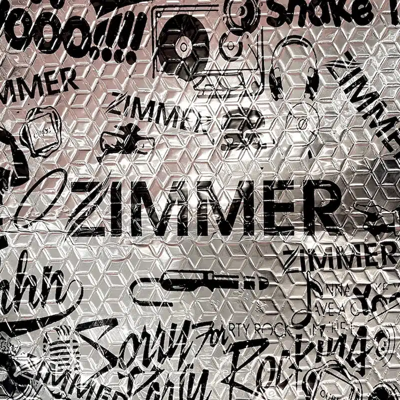 ورق دمپینگ زیمر سایز ۸۲ در ۴۶ در ۲ CM نقره ای-۲ ورق دمپینگ زیمر سایز ۸۲ در ۴۶ در ۲ CM نقره ای