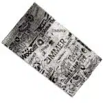 ورق دمپینگ زیمر سایز ۸۲ در ۴۶ در ۲ CM نقره ای