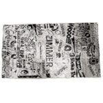 ورق دمپینگ زیمر سایز ۸۲ در ۴۶ در ۲ CM نقره ای