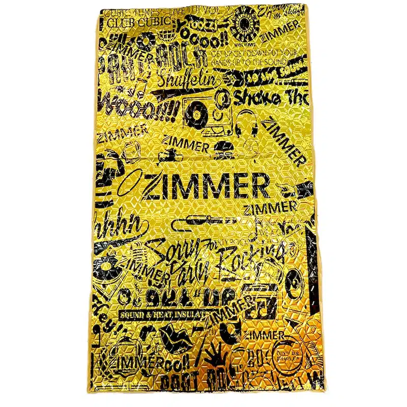 ورق دمپینگ زیمر سایز ۸۲ در ۴۶ در ۳ CM طلایی-۵ ورق دمپینگ زیمر سایز ۸۲ در ۴۶ در ۳ CM طلایی