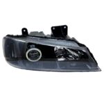 چراغ پژو پارس لنزدار لنز جغدی L20 زیمر انجل سفید