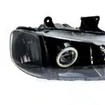 چراغ پژو پارس لنزدار لنز جغدی L20 زیمر انجل سفید