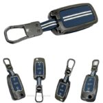 کاور سوییچ فلزی پژو سه کلید سورمه ای