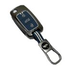 کاور سوییچ فلزی پژو سه کلید سورمه ای