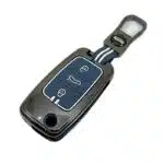 کاور سوییچ فلزی پژو سه کلید سورمه ای