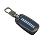 کاور سوییچ فلزی پژو سه کلید سورمه ای