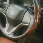 کاور فرمان خلبانی ۲ تیکه طرح چوب مدل تسلا