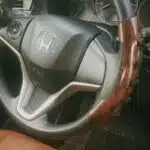 کاور فرمان خلبانی ۲ تیکه طرح چوب مدل تسلا