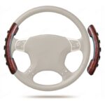 کاور فرمان خلبانی ۲ تیکه طرح چوب مدل تسلا