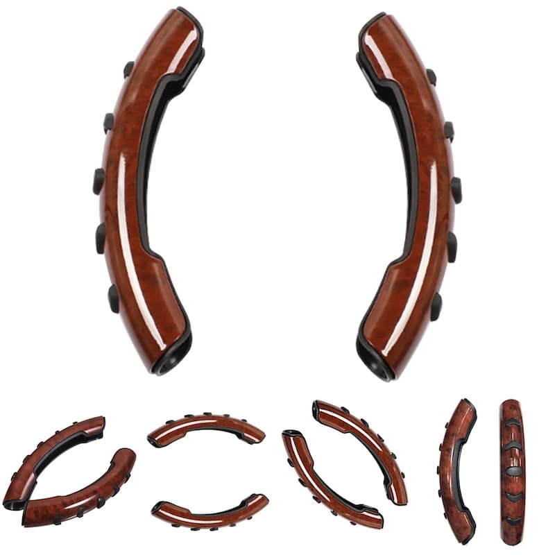 کاور فرمان خلبانی ۲ تیکه طرح چوب مدل تسلا کاور فرمان خلبانی ۲ تیکه طرح چوب مدل تسلا