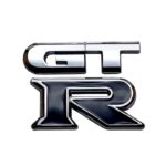 آرم فلزی اسپرت GTR استیل مشکی